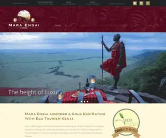 Maraengai.info(Mara Engai Lodge) Screenshot