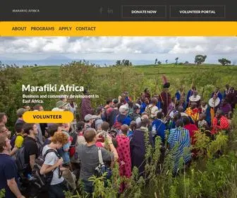 Marafikiafrica.org(Marafiki Africa) Screenshot