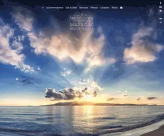 Maragasbeachnaxos.com(Maragas Beach) Screenshot