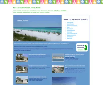 Maraleevacationrentals.com(Destin Florida Vacation Condos) Screenshot