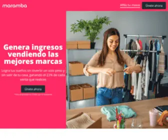 Maramba.mx(Gana vendiendo las mejores marcas) Screenshot