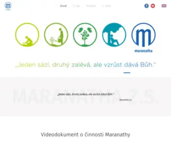 Maranatha.cz(Radim Passer) Screenshot