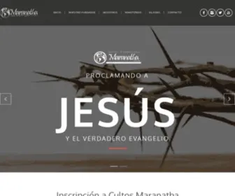 Maranathainternacional.com(Maranatha Internacional) Screenshot