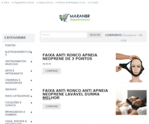 Maranbrinfo.com.br(Preços imbatíveis em) Screenshot