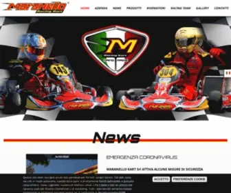 Maranellokart.com(Maranello Kart) Screenshot