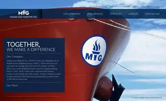 Marangas.com(Maran Gas Maritime Inc) Screenshot