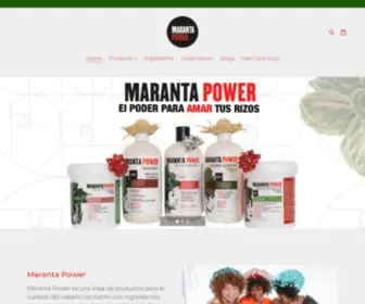 Marantapower.com(Maranta Power) Screenshot