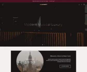 Marantz.com(Marantz Global) Screenshot