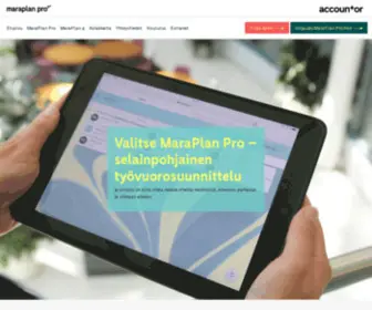 Maraplanpro.com(Työvuorosuunnittelun ja henkilöstöhallinnan numero yksi) Screenshot