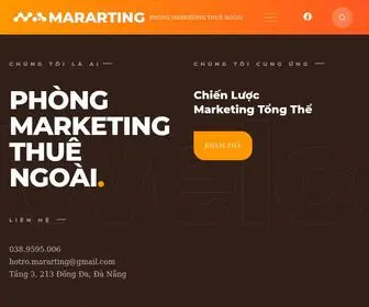 Mararting.vn(Phòng Marketing Thuê Ngoài) Screenshot