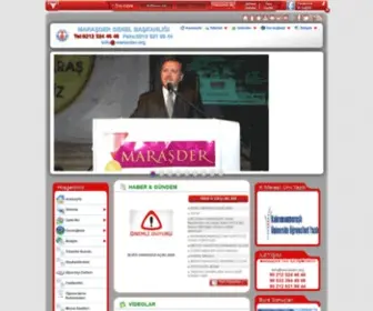 Marasder.org((Maraşder)) Screenshot