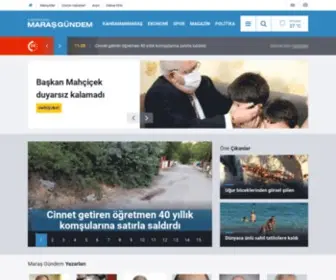 Marasgundem.com(Maraş Gündem) Screenshot