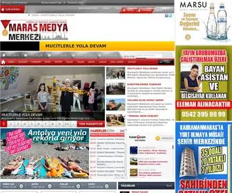 Marasmedyamerkezi.com(Medya Merkezi) Screenshot