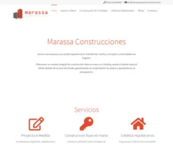 Marassaconstrucciones.com.ar(Construcción Llave en Mano) Screenshot