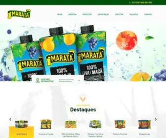 Marata.com.br(Início) Screenshot