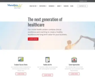 Marathon-Health.com(Marathon Health) Screenshot