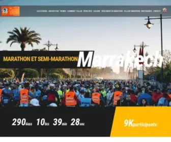 Marathon-Marrakech.com(Marathon Marrakech) Screenshot