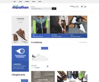 Marathon-Sport.it(Scarpe, borse e vestiti su Marathon Sport) Screenshot