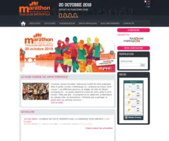 Marathon-Toulousemetropole.fr(Site) Screenshot