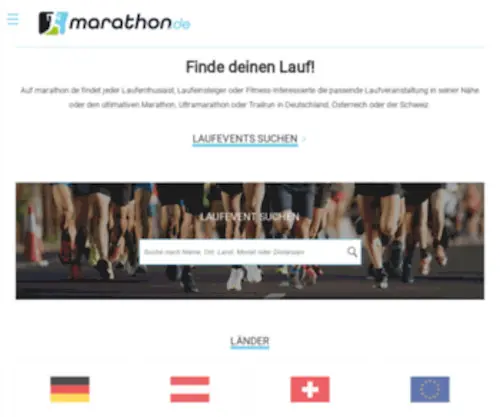 Marathon.de(Laufevents & Laufkalender) Screenshot