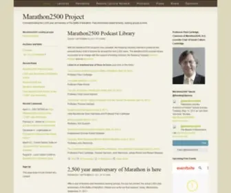 Marathon2500.org(Reading Odyssey) Screenshot