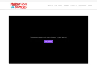 Marathongamers.org(Marathongamers) Screenshot