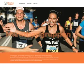 Marathongruppen.se(Din resa är vårt mål) Screenshot