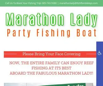 Marathonlady.net(The Finest Party Boat Fishing In The Florida Keys) Screenshot