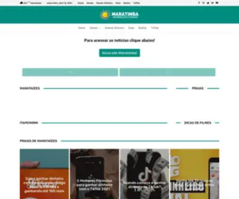 Maratimba.com(Portal De Notícias) Screenshot
