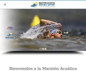 Maratonacuatica.com.ar(Maratón Acuatica Natura Sport) Screenshot