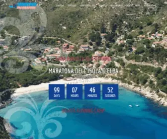 Maratonadellisoladelba.it(Maratona dell'Isola d'Elba) Screenshot