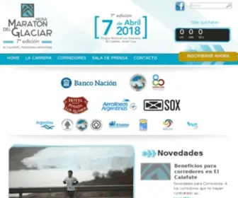 Maratondelglaciar.com(Media Maratón & 10K del Glaciar) Screenshot