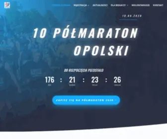 Maratonopolski.pl(MARATON OPOLSKI) Screenshot