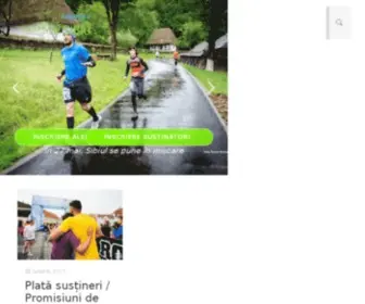 Maratonsibiu.ro(Maratonul) Screenshot