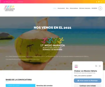 Maratonvallarta.com(Medio Maratón Puerto Vallarta 2021) Screenshot