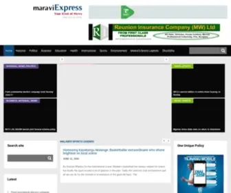 Maraviexpress.com(Maravi Express) Screenshot