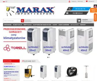 Marax.pl(Hurtownia Marax Kraków) Screenshot