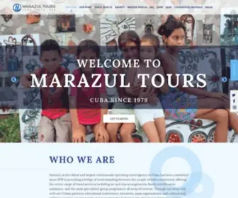 Marazultours.com(Marazul Tours) Screenshot