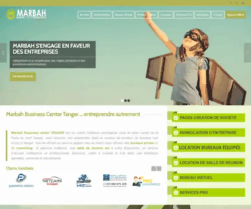 Marbahtanger.ma(Marbah Business Center Tanger) Screenshot
