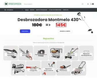 Marbegarden.es(Todo el recambio que su maquina necesite) Screenshot