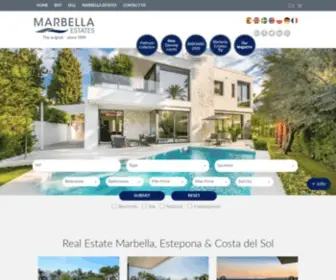 Marbella-Estates.com(Marbella Estates) Screenshot