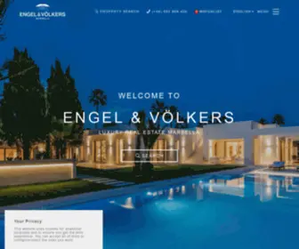 Marbella-EV.com(Engel & Völkers Marbella) Screenshot