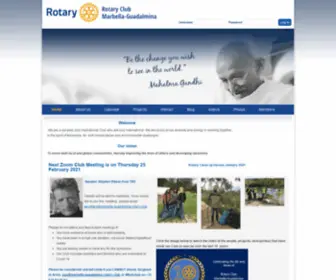 Marbella-Guadalmina-Rotary.club(Rotary International Marbella) Screenshot