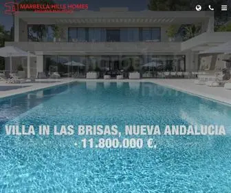 Marbella-Hills-Homes.com(Marbella Luxury Real Estates) Screenshot