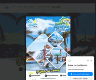 Marbella.com.ni(Hotel Escuela Playa Marbella) Screenshot