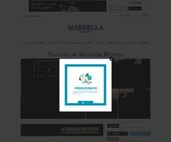 Marbelladirecto.com(Noticias de Marbella) Screenshot