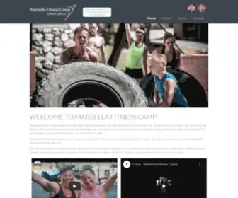 Marbellafitnesscamp.com(Marbella Fitness Camp) Screenshot