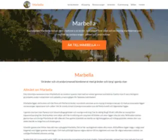 Marbellaspanien.se(Marbella) Screenshot