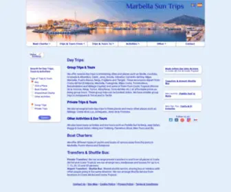 Marbellasunrentals.com(Day Trips & Tours) Screenshot