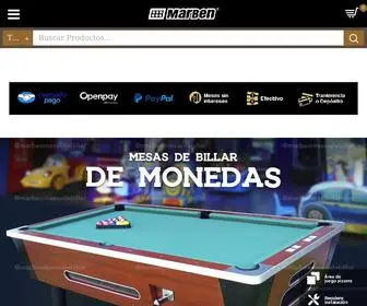 Marben.net(Mesas de billar y futbolitos) Screenshot